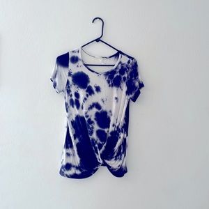 Nice dark blue tie dye shirt size small
